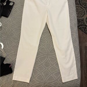 Old Navy Women's Cream Ankle Pants